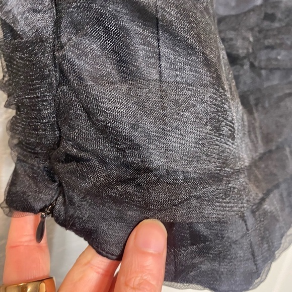 Zara Corset Top tulle black - Picture 5 of 7